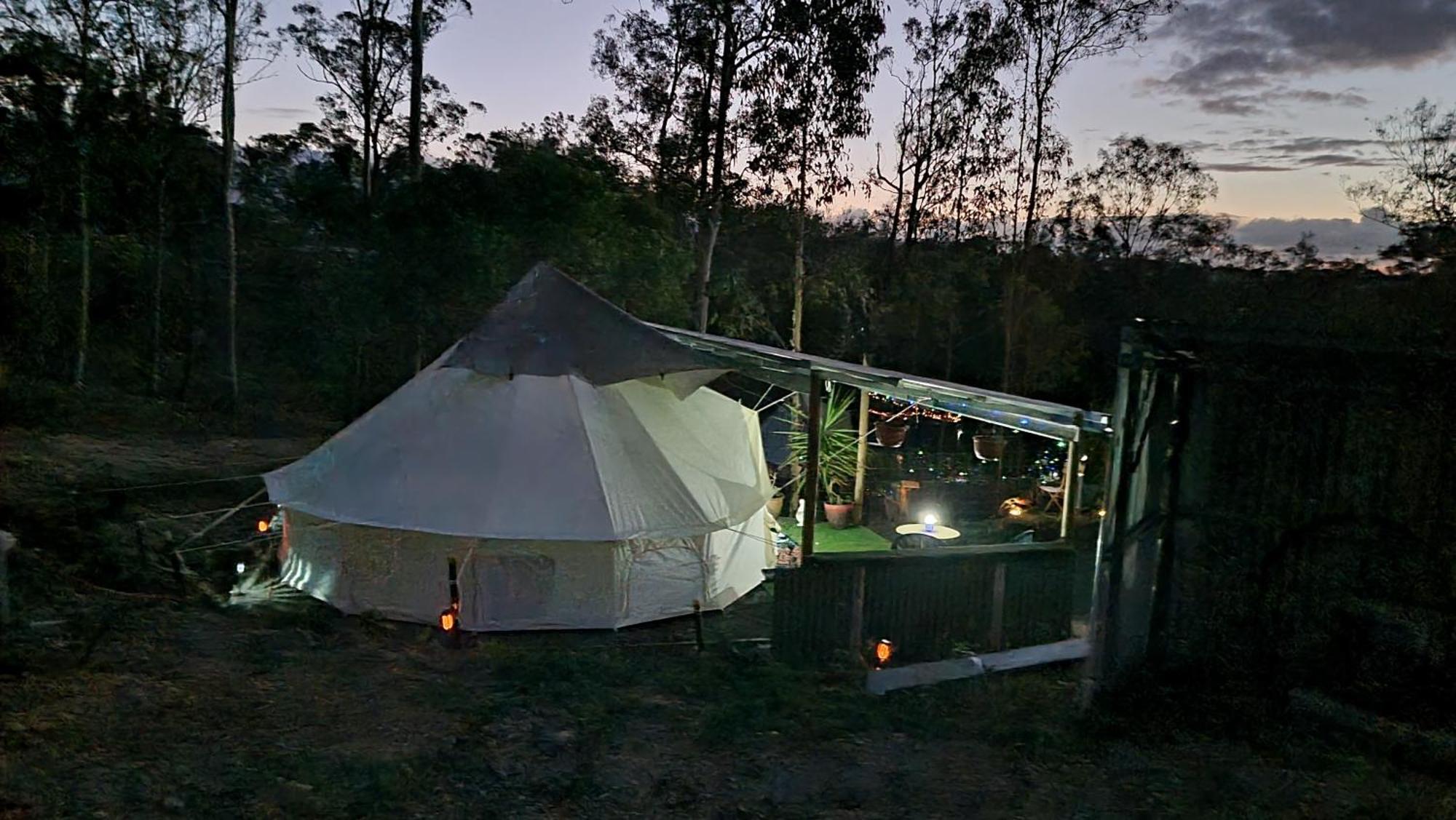 Ferienwohnung Linga Longa Spiritual Retreat Curra Exterior foto